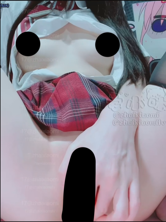 【新】宅小咪-新领带红色JK菜椒紫薇【1V】【1.5G百度云】